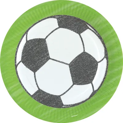 Image de 8 assiettes Kicker Party 23cm