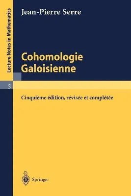 Produktbild von Cohomologie Galoisienne
