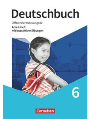 Obrázok produktu pre Deutschbuch 6. Schuljahr - Sprach- und Lesebuch - Differenzierende Ausgabe 2020 - Arbeitsheft mit interaktiven Übungen