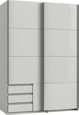 Immagine prodotto di Armadio ad ante scorrevoli Emden Armadio 135x64x198cm bianco (18761)