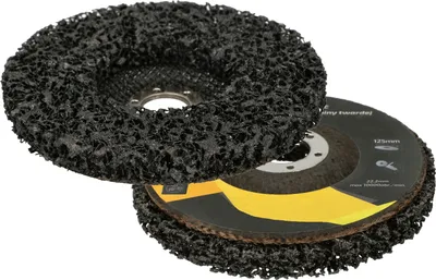Obrázek produktu pro KOTARBAU® Sada 2 hrubých čisticích kotoučů CSD pro úhlové brusky ? 125 mm CBS Čistící kotouč z nylonové tkaniny Čistící rouno