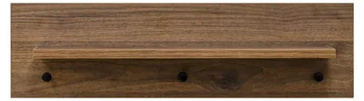 Produktbild von Bopita Zara Wandregal – Walnuss/Schwarz | Wandregale Babyzimmer