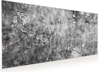 Produktbild von Küchenrückwand Spritzschutz Glas mit Motiv Abgenutzte Wand 40 x 40 cm