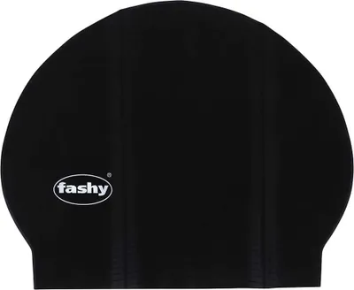 Produktbild von Fashy Latex Badekappe Schwarz  Schwarz One Size