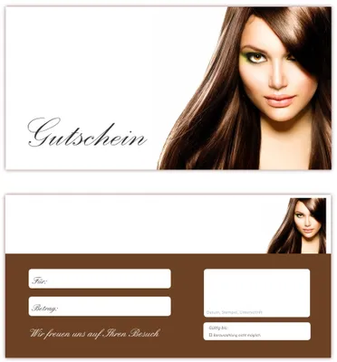 Produktbild von 50 Geschenkgutscheine (Friseur-646) - Ein schönes Produkt für Ihre Kunden. Gutscheine Gutscheinkarten für Bereiche wie Friseur, Wellness und weitere