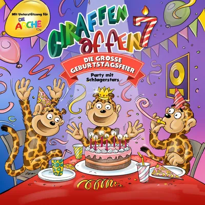 Produktbild von Giraffenaffen 7 - Die groáe Geburtstagsfeier