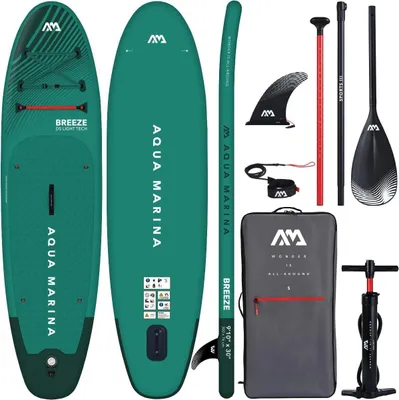 Produktbild von Aqua Marina Breeze, Aufblasbares Kajak, 1 Person(en), 100 kg, Türkis, EVA (Äthylen-Vinylazetat), Polyvinylchlorid (PVC), 3000 mm