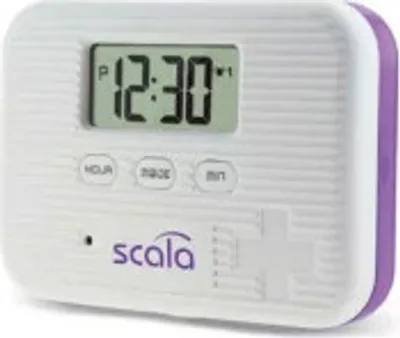 Produktbild von scala Pillenbox "Vergiss-nix-6" Tablettenbox 6 Fächer