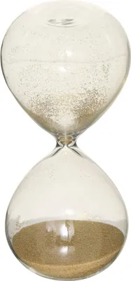 Produktbild von Dekorative sanduhr sibel 5,5x5,5x12cm aus glas - Atmosphera créateur d'intérieur