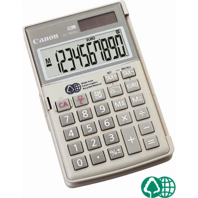 Obrázek produktu pro Canon LS-10TEG, Kapsa, Finanční kalkulačka, 10 číslice/číslic, Šedá