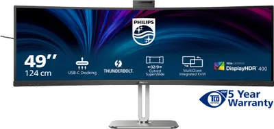 Obrázek produktu pro Philips 124,0cm(48,8") 49B2U6903CH 32:09 2xHDMI+DP+USB-C Web