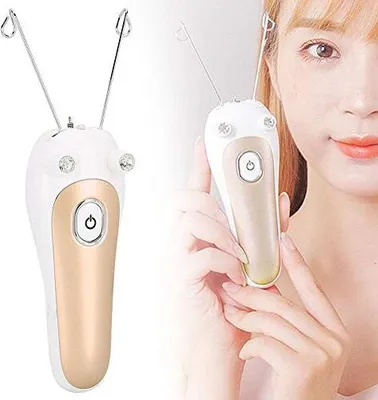 Produktbild von Haarentfernung Baumwollfaden, Epilator mit elektrischem Gewinde, physischer Faden Epilator Beine Gesicht, Rasierer (#1)