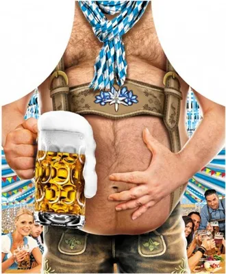 Produktbild von Grill u. Küchenschürze - Alpensixpack