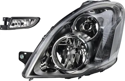 Immagine prodotto di Johns, Fari alogeni adatti per Iveco Daily V 09/2011-02/2014 H7 H1 Li. + fendinebbia 5801375416 0005801375416 51775550 51827372 5801377881