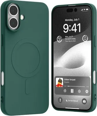 Obrázok produktu pre Polosilikónové puzdro Mercury Magsafe pre Iphone 16Plus 6.7 Green