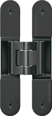 Produktbild von Simonswerk Türband TECTUS TE 640 3D, verdeckt, Stahl schwarz beschichtet - 2 Stück
