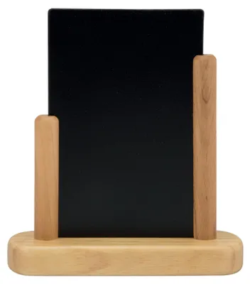 Produktbild von Securit Schreibtischständer mit Markerboard klein, Teak
