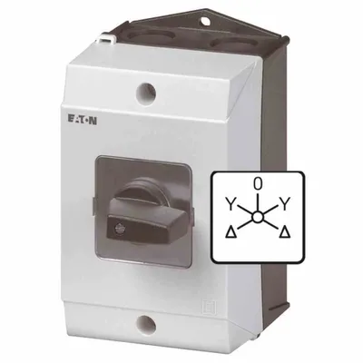 Produktbild von Eaton 207537 Elektroschalter Drehschalter 3P Schwarz