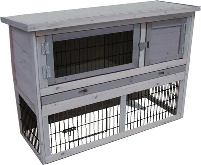 Produktbild von FLAMINGO Kaninchenstall Loft Cottage 111 x 45 x 78 cm 201906