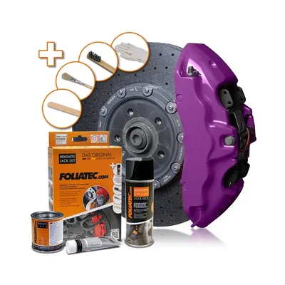 Produktbild von FOLIATEC 2179 Bremssattellack Farbe Spray Set violett 400 125 50ml
