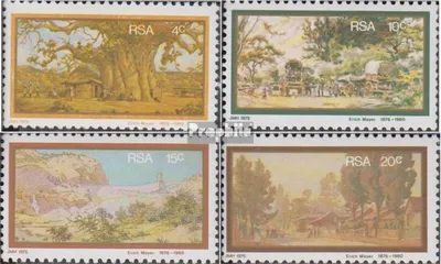 Produktbild von Briefmarken Südafrika 1976 Mi 492-495 (kompl.Ausg.) gestempelt Erich Mayer