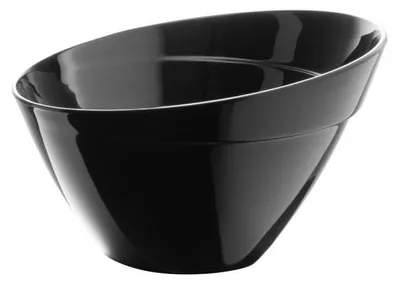 Produktbild von APS 85042 Schale BALANCE, Ø 24,5 cm, Höhe 15 cm, 2,5 Liter, Melamin, mit Antirutsch-Füßchen, schwarz