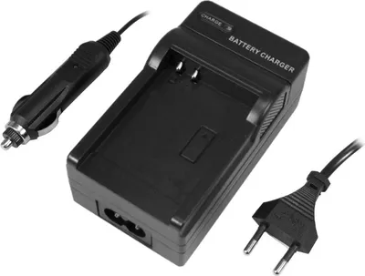 Produktbild von Trade-Shop Hochwertiges Akku Schnell-Ladegerät ersetzt Canon LC-E10 für Canon LP-E10 5108B002 EOS 1100D 1200D 1300D 2000D 4000D  / mit Kfz-Ladekabel