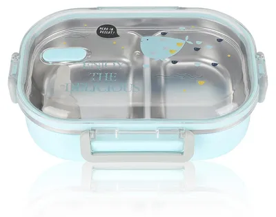 Immagine prodotto di Contenitore termico da 710 ml con 2 scomparti – Ideale per alimenti caldi e freddi