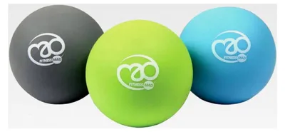 Produktbild von Triggerpunkt-Massageball-Set, Schwarz/Silber, Einheitsgröße