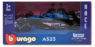 Produktbild von Bburago 18-38072O - Modellauto - F1 Renault Alpine A523 '23 #31 Ocon (Maßstab 1:43)