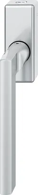 Produktbild von FSB Fenstergriff 34 1035 abschließbar eckige Rosette, Edelstahl matt