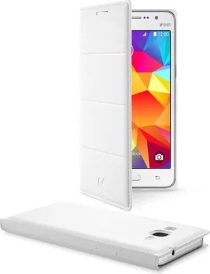 Immagine prodotto di Cellularline FLIP BOOK FOR GALAXY custodia per cellulare Custodia a libro Bianco