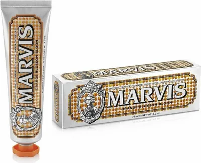 Image de Marvis - dentifrice au fluor Dentifrice à la fleur d'oranger 75 ml Fluor