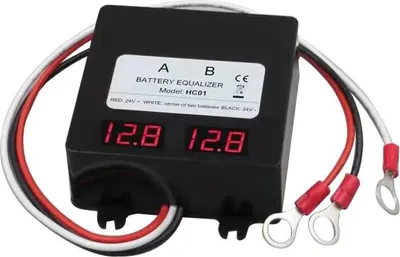 Produktbild von Batterieausgleicher, Spannungsbalancer, Aktiver Controller, 24V mit Display