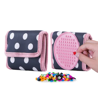 Immagine prodotto di Portafoglio PIXIE CREW blu con punto bianco