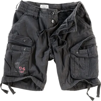 Produktbild von SURPLUS Airborne Vintage Shorts, schwarz