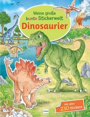 Produktbild von Meine große bunte Stickerwelt - Dinosaurier
