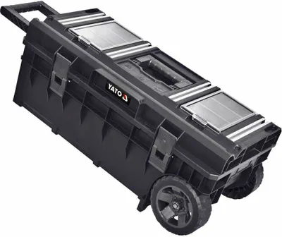 Obrázek produktu pro Yato YT-09185, Tvrdá bedna na nářadí, Polypropylen, Černá, 793 mm, 385 mm, 322 mm