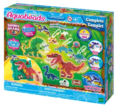 Productafbeelding van Aquabeads - Land of the Dinosaurs - Creative beads for children