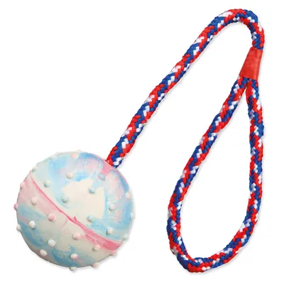 Immagine prodotto di Palla con corda, gomma naturale ø 6/30 cm diverse