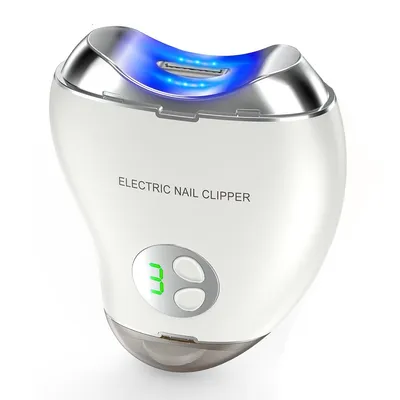 Produktbild von Elektrischer Nagelknipser, Automatische Nägel mit LED Licht,Elektrische Nagelfeile Baby,USB Wiederaufladbare Nagelzwicker,3 Geschwindigkeiten