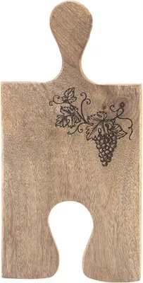 Produktbild von Servier-Schneidebrett aus Holz MANGO 29,5x15cm