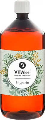 Produktbild von VitaFeel Glycerin 99,5% - 1000 ml |perfekt für DIY-Desinfektion, rein pflanzlich & vegan