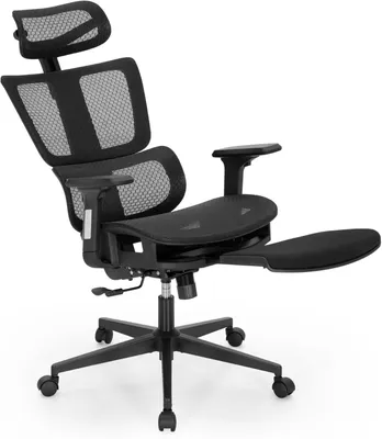 Image de Chaise de bureau - Chaise de bureau ergonomique - Fauteuil de direction - Chaise de bureau informatique - Chaise pour bureau à domicile