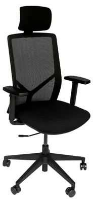 Bürostuhl ergonomisch, Netzrücken, Synchronmechanik, höhenverstellbar