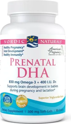 Productafbeelding van NORDIC NATURALS Dietary supplements Prenatal Dha Omega 3 Unflavored Formula, BI6497