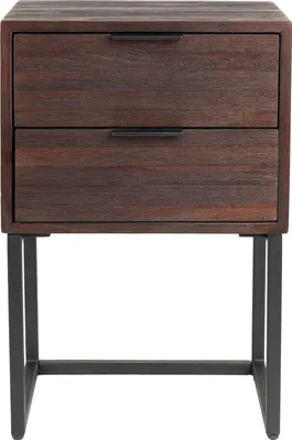 Produktbild von Housecraft Living Webster Beistelltisch/ Nachttisch Teakholz Braun
