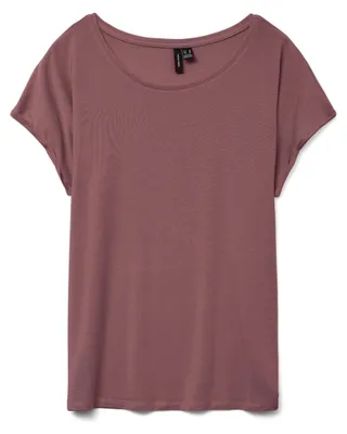 Immagine prodotto di VERO MODA, maglietta a tinta unita Vmava, modello Ss, collezione JRS Noos