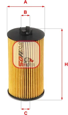 Produktbild von Ölfilter SOFIMA S 5064 PE Filtereinsatz für OPEL Corsa D Schrägheck (S07) ZAFIRA B (A05) INSIGNIA Caravan Mokka / Mokka X (J13) Astra J Sports Tourer