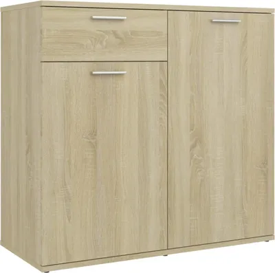 Obrázek produktu pro vidaXL Příborník Sonoma Dub 80x36x75 cm výrobek ze dřeva